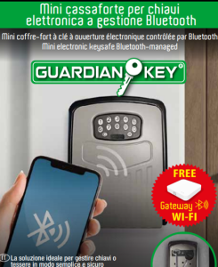 Portachiavi Technomax a controllo remoto WiFi