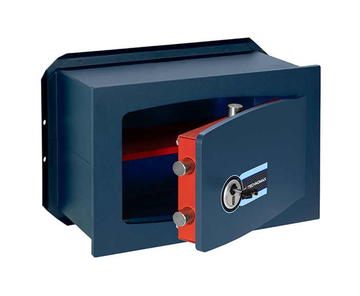 Cassaforte a muro GOLD Key PRO TECH con chiave a doppia mappa e defender