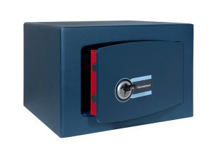Cassaforte a mobile GOLD Moby Key PRO TECH con chiave a doppia mappa e defender